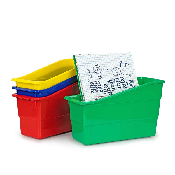 EDUcate Plastic Book Caddies Assorted Boards Direct