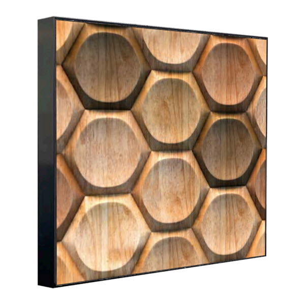 SANA Acoustic Art Black Frame Wall Panels | Boards Direct