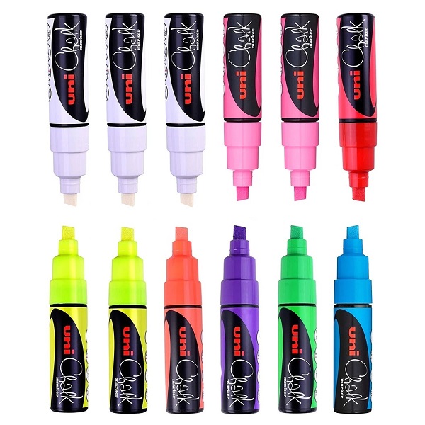 uni Liquid Chalk Markers Boards Direct