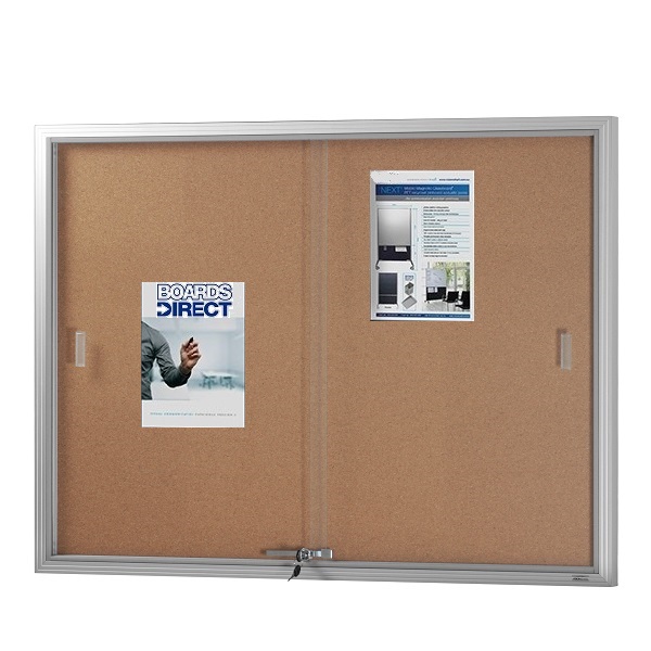 Sliding Door Notice Display Cases Boards Direct FREE Delivery