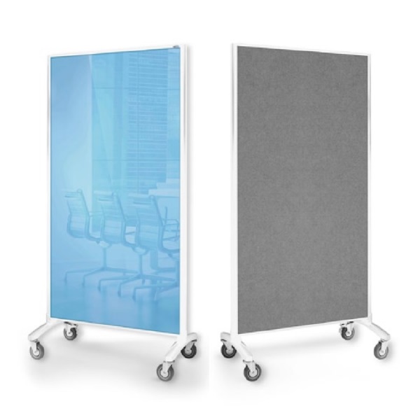 Communicate Glassboard Pinboard Room Dividers Boards Direct