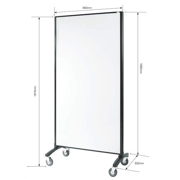 Communicate Mobile Whiteboard Pinboard Room Dividers Boards Direct
